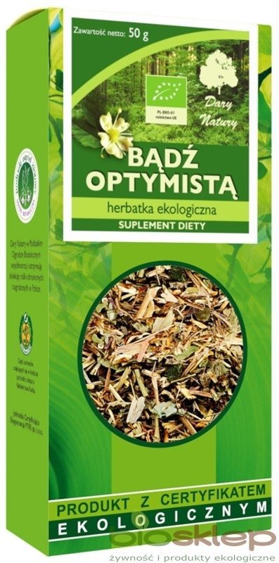 Herbatka Ziołowa Bądź Optymistą BIO 50g