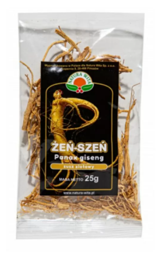 Żeń-Szeń Korzeń (Panax ginseng) 25 g 