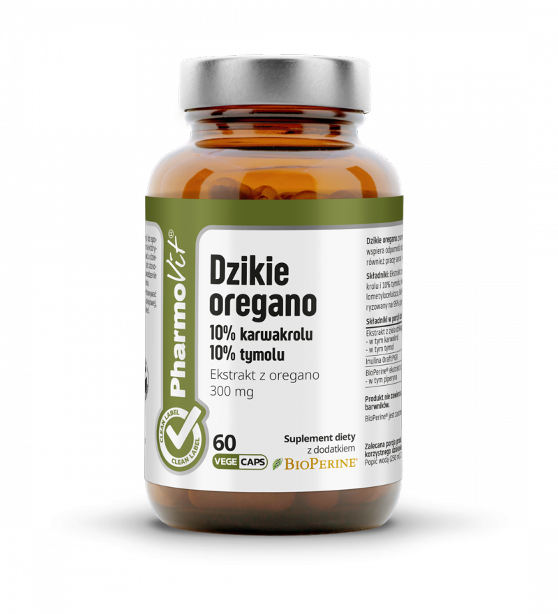Dzikie Oregano 60 kapsułek