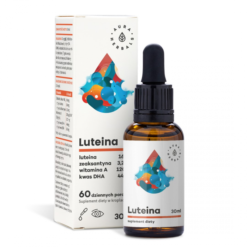Luteina + Witamina A + DHA + Zeaksantyna 30ml