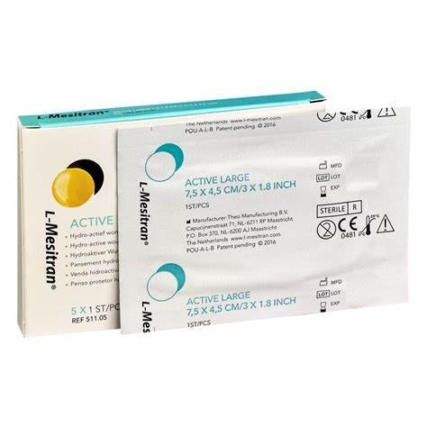 Opatrunek L- Mesitran 7,5 cm x4,5 cm 5 sztuk