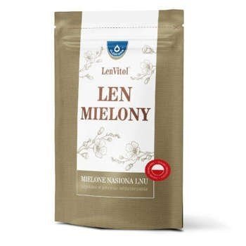 Len Mielony Odtłuszczony 200g