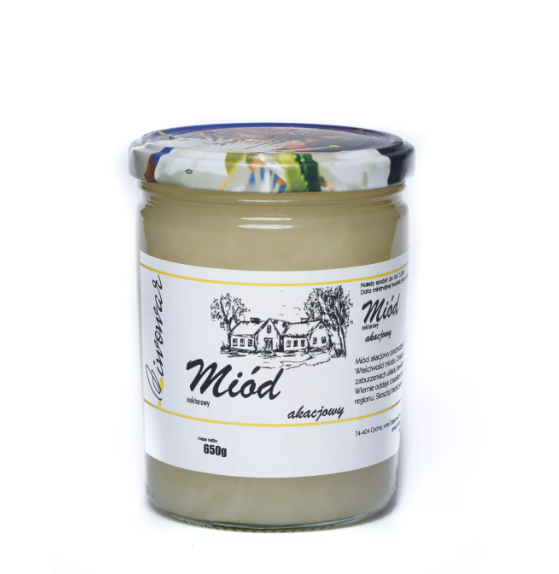 Miód Akacjowy 650g