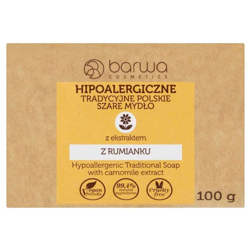 Mydło Hipoalergiczne z Rumianku Szare 100g