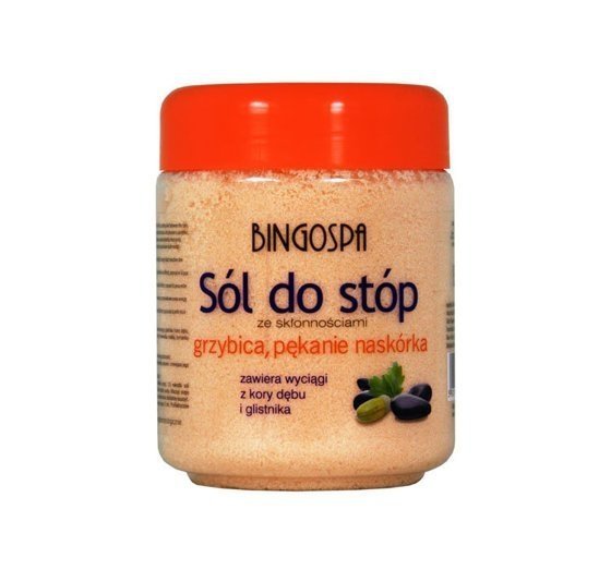 Sól do Stóp ze Skłonnościami do Grzybicy i Pękania Naskórka 550g