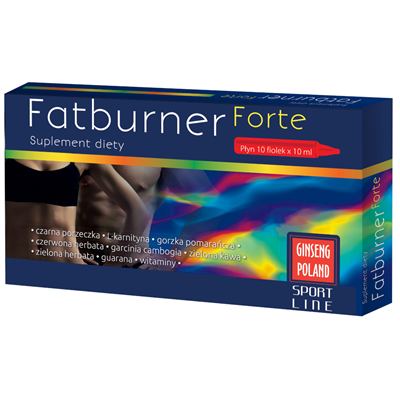 Fatburner Forte Płyn 10 fiolek x 10ml 