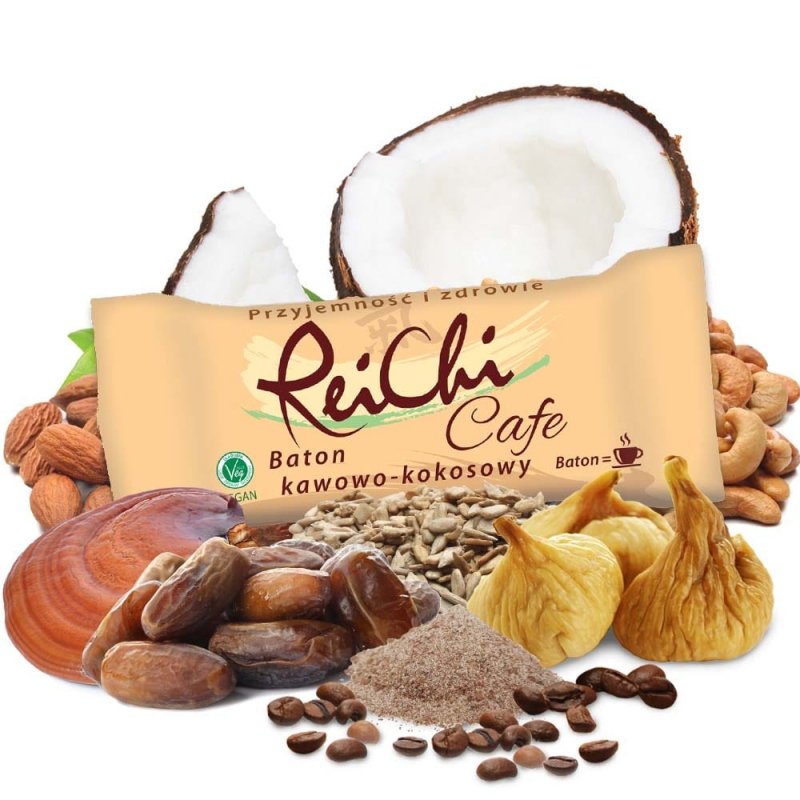 Baton Proteinowy ReiChi Cafe 70g