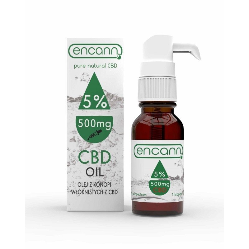 Olejek Konopny CBD 5 % 10ml