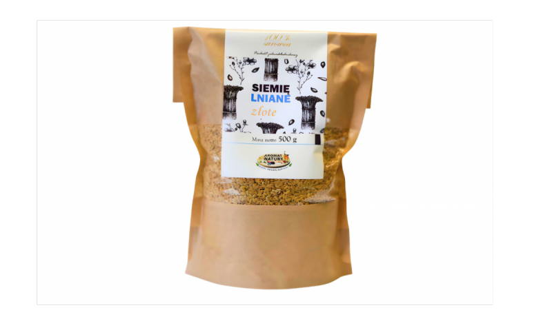 Siemię Lniane Złote 500g