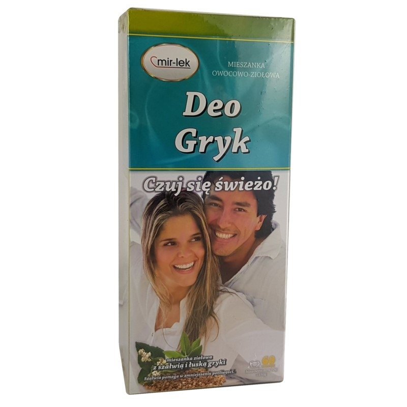 Deo Gryk Zmniejsza Potliwość 60 saszetek