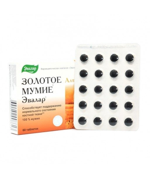 Mumio Złote 60 tabletek