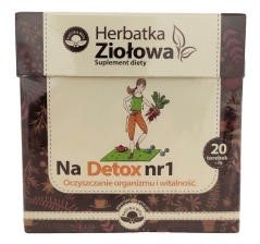Herbata Ziołowa Detox Nr 1 Oczyszczanie 20 saszetek 