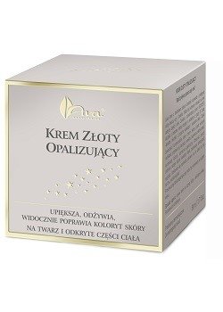 Opalizujący Złoty Krem do Twarzy 50ml