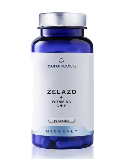 Żelazo 90 kapsułek