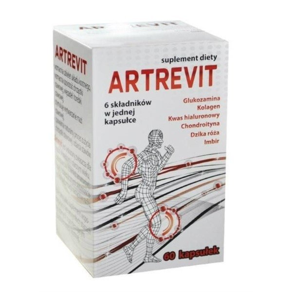 Artrevit Usprawnia Pracę Stawów 60 kapsułek