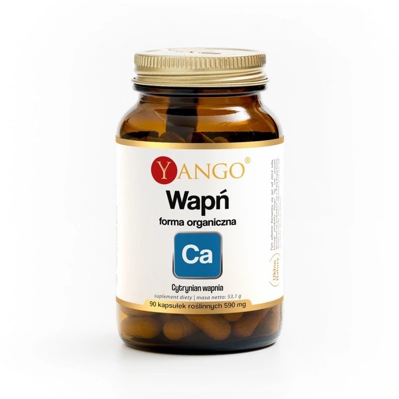 Wapń Cytrynian 90 kapsułek