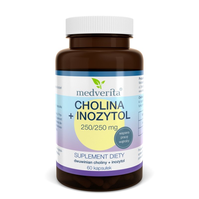 Cholina + Inozytol  60 kapsułek