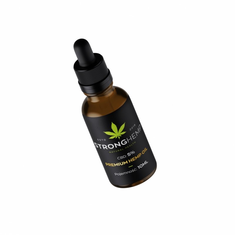 Olejek Konopny CBD 5% 10ml