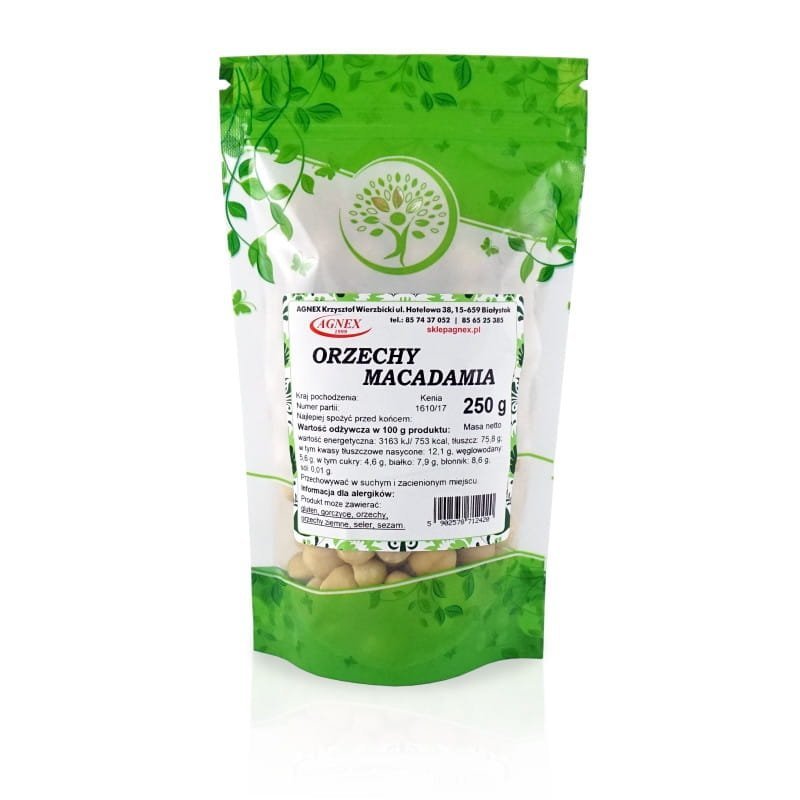 Orzechy Macadamia 250 g