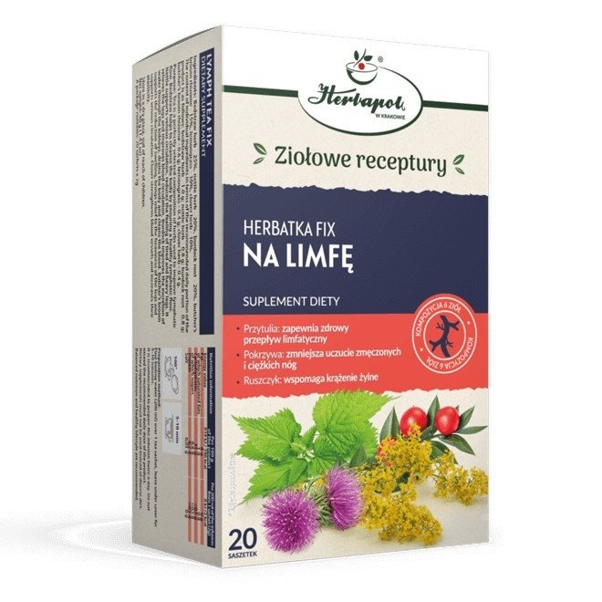 Herbatka na Limfę 20 saszetek