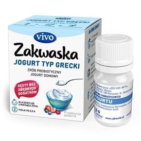 Zakwaska Jogurt typ Grecki kartonik - 2 fiolki