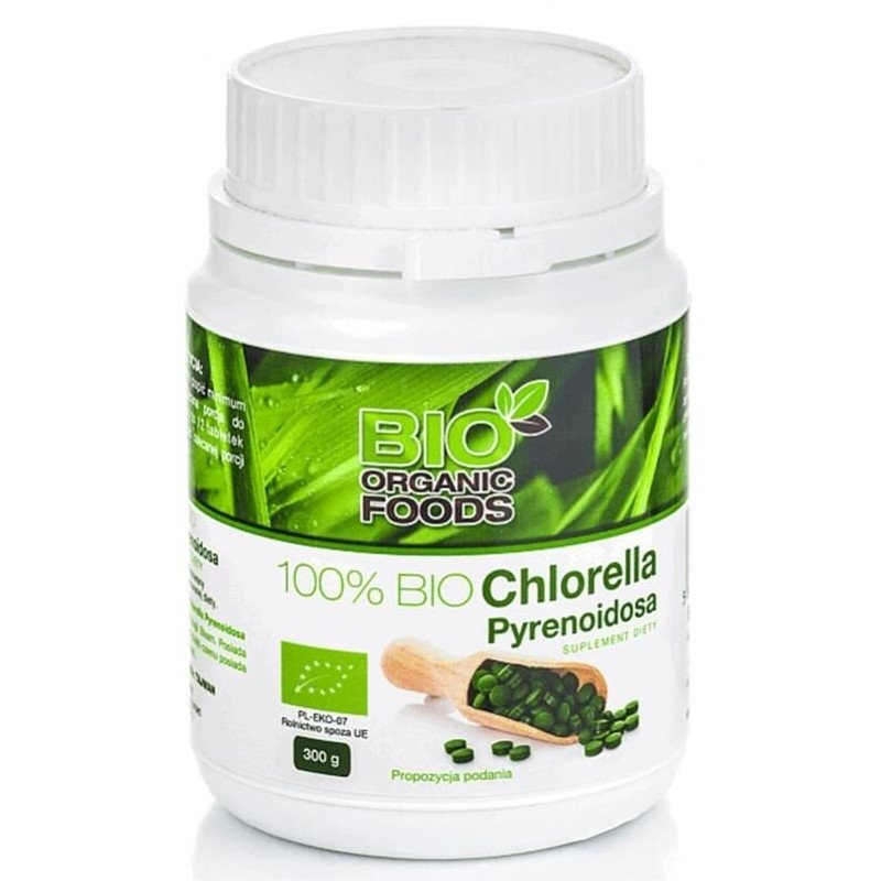 Chlorella Pyrenoidosa 100% Bio 300g