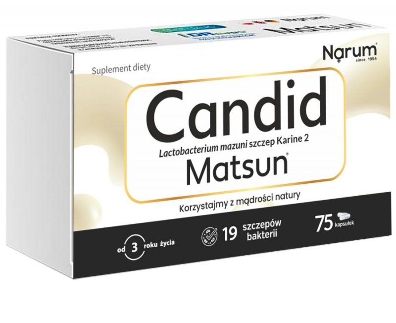 Probiotyk Matsun Candid 75 kapsułek
