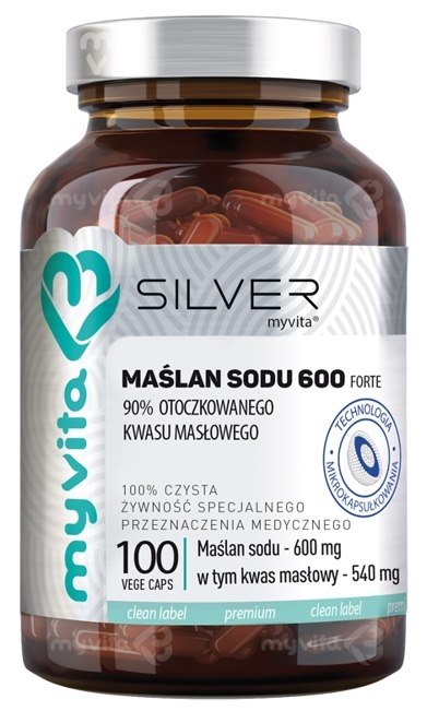 Maślan Sodu Forte 100 kapsułek