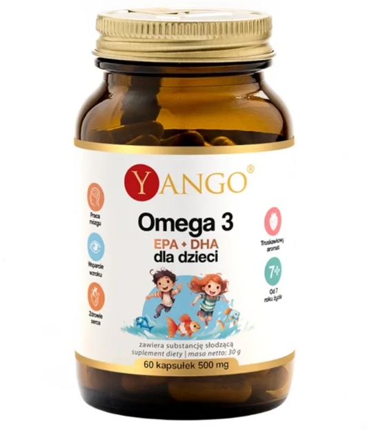 Omega 3 dla Dzieci 60 kapsułek