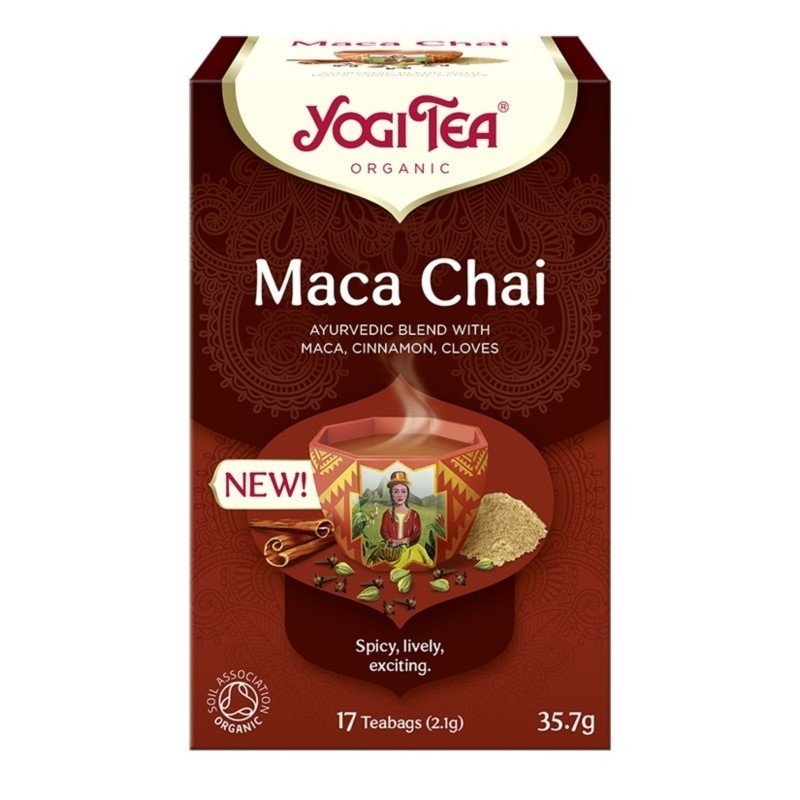 Yogi Tea Herbata Maca Chai Bio 17 saszetki