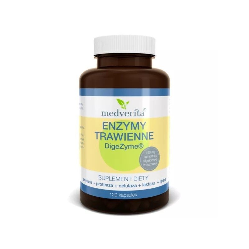 Enzymy Trawienne 120 kapsułek