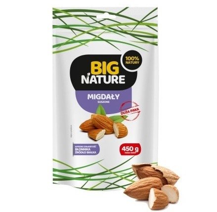Migdały Suszone 450g