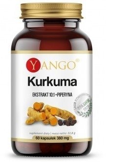 Kurkuma + Piperyna 60 kapsułek