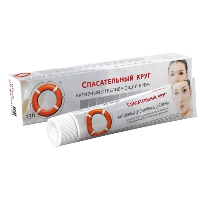 Krem Wybielający do Twarzy Ratownik nr 136 50g