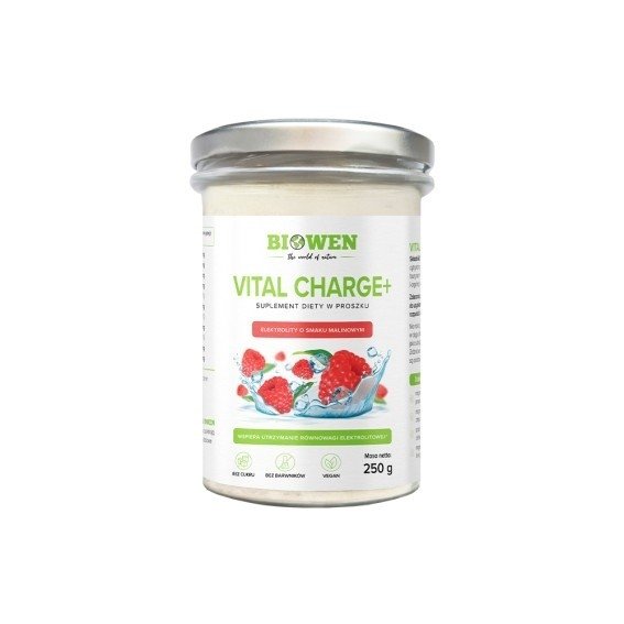 Elektrolity  Vital Charge+ Malina 250g