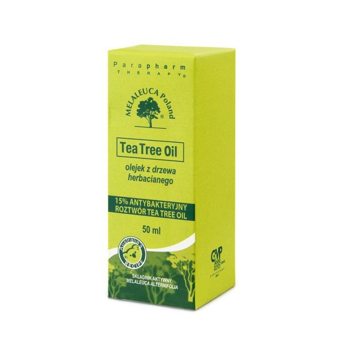 Tea Tree 15% Antybakteryjny Roztwór Wodny Olejku z Drzewa Herbacianego 50ml