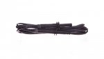 Przewód pomiarowy 5m czarny ekranowany 5kV /wtyki bananowe/ WAPRZ005BLBBE5K