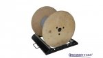 Rozwijak do bębnów kablowych, Rozwijak kabli i przewodów EG0026, 150 kg, rozkładany