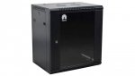 Szafa wisząca RACK 19 cali 12U 450mm czarna NEKU TS BOX