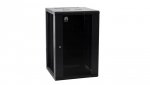 Szafa wisząca RACK 19 cali 18U 600mm czarna NEKU TS BOX