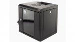 Szafa wisząca RACK 10 cali 6U 300mm czarna NEKU TS