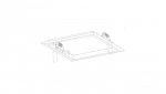 Intelight Ramka do montażu podtynkowego STARLED QUAD biała 93001
