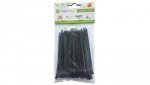 Opaski Zaciskowe 100x2.5mm Trytki do Kabli 100szt. Czarne