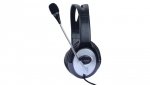 Słuchawki Komputerowe Stereo z Mikrofonem 3.5mm Zamknięte