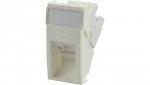 Gniazdo internetowe 1x RJ45 UTP kat.5e nieekranowane moduł 1M 22,5x45 biały DataGate+ Molex