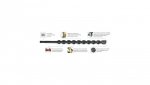Wiertło do betonu K2 z uchwytem SDS-plus ø6x200/260 mm