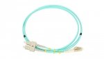 Patchcord Wielomodowy, OM3, Duplex, 3mm, 1m Extralink LC/UPC-SC/UPC