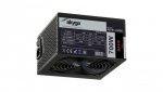 Zasilacz ATX 700W Akyga AK-B1-700BE BLACK EDITION P4+4 PCI-E 6 pin i 6+2 pin 5x SATA PPFC FAN 12cm