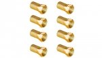 Wtyk sat F 6,8 mm Gold CU Vayox (opakowanie 8 szt.) PAK.