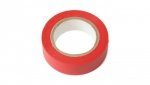 Taśma izolacyjna PVC czerwona 0,13 x 15mm x 10m / 25211